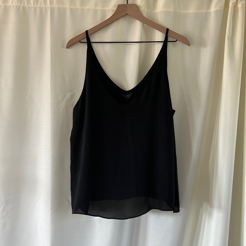 TOPSHOP Black Camisole